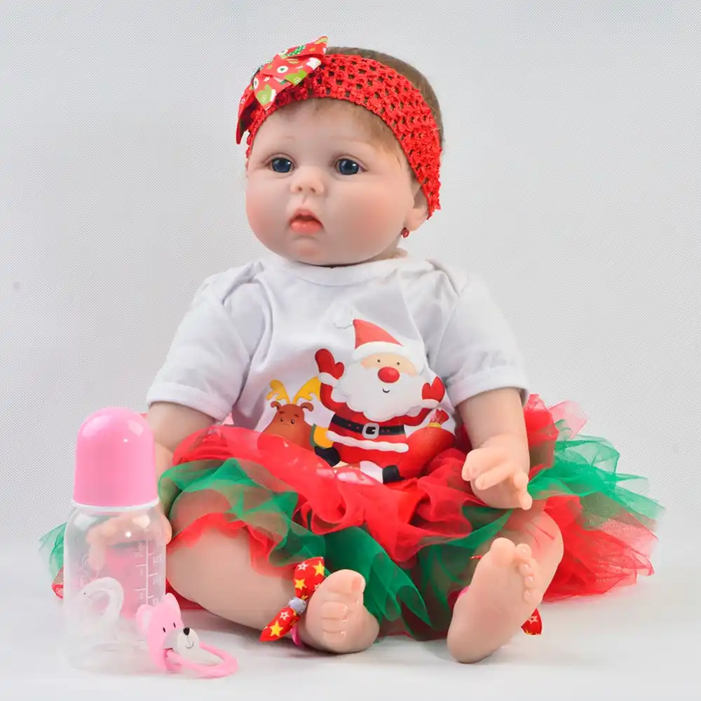 22 realistic reborn baby doll cloth body kids christmas gifts
