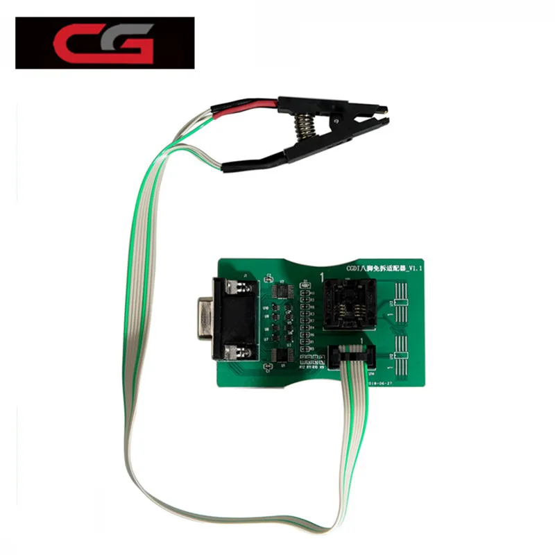 Reading 8 Foot Chip Free Clip Adapter Work with CGDI Prog for BMW FEM/ BDC Read eight pin 95128 95256 exempt disassembly adapter
Reading 8 Foot Chip Free Clip Adapter Work with CGDI Prog for BMW FEM/ BDC Read eight pin 95128 95256 exempt disassembly adapter