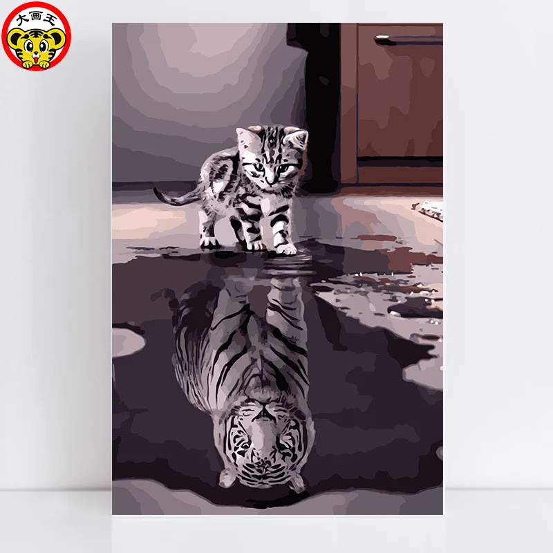 painting by numbers art paint by number The white cat water sees itself as a big white tiger symbolizes a powerful heart cat t
painting by numbers art paint by number The white cat water sees itself as a big white tiger symbolizes a powerful heart cat t