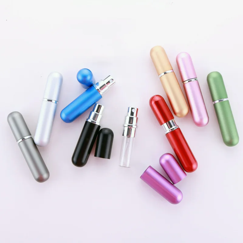 5ml Perfume Spray Bottle Travel Cosmetic Container Perfume Bottle Scent Empty Spray Atomizer Aluminum Bottle logo Custom gift
5ml Perfume Spray Bottle Travel Cosmetic Container Perfume Bottle Scent Empty Spray Atomizer Aluminum Bottle logo Custom gift