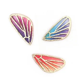 DoreenBeads Fabric Pendants Butterfly Wing Purple & Blue Pink Red Charms DIY Findings 30mm(1 1/8") x 16mm( 5/8"), 5 PCs
DoreenBeads Fabric Pendants Butterfly Wing Purple & Blue Pink Red Charms DIY Findings 30mm(1 1/8") x 16mm( 5/8"), 5 PCs