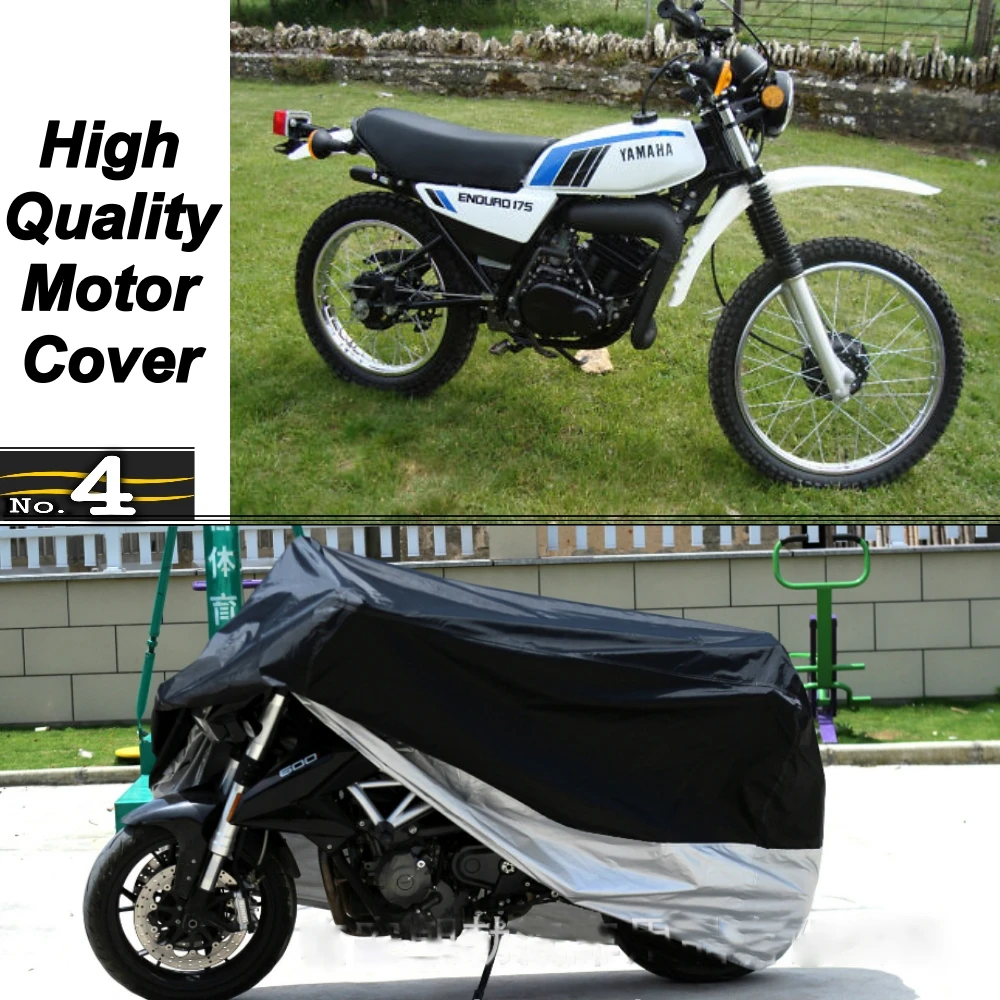 MotorCycle Cover For YAMAHA DT100MX DT100R DT125LC DT125 WaterProof UV Sun Dust / Rain Protector Cover Made of Polyester Taffeta
MotorCycle Cover For YAMAHA DT100MX DT100R DT125LC DT125 WaterProof UV Sun Dust / Rain Protector Cover Made of Polyester Taffeta