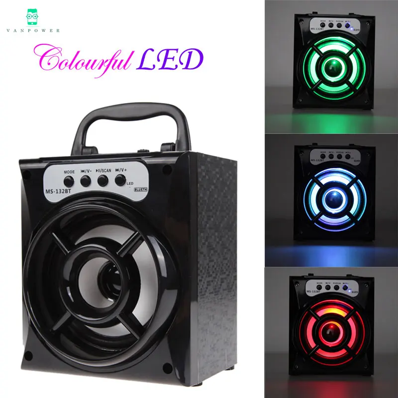 vanpower Remote Control Bass Bluetooth Speakers Desktop Car Outdoor Bluetooth Portable Speaker Loudspeaker with USB/T/FM Radio
vanpower Remote Control Bass Bluetooth Speakers Desktop Car Outdoor Bluetooth Portable Speaker Loudspeaker with USB/T/FM Radio