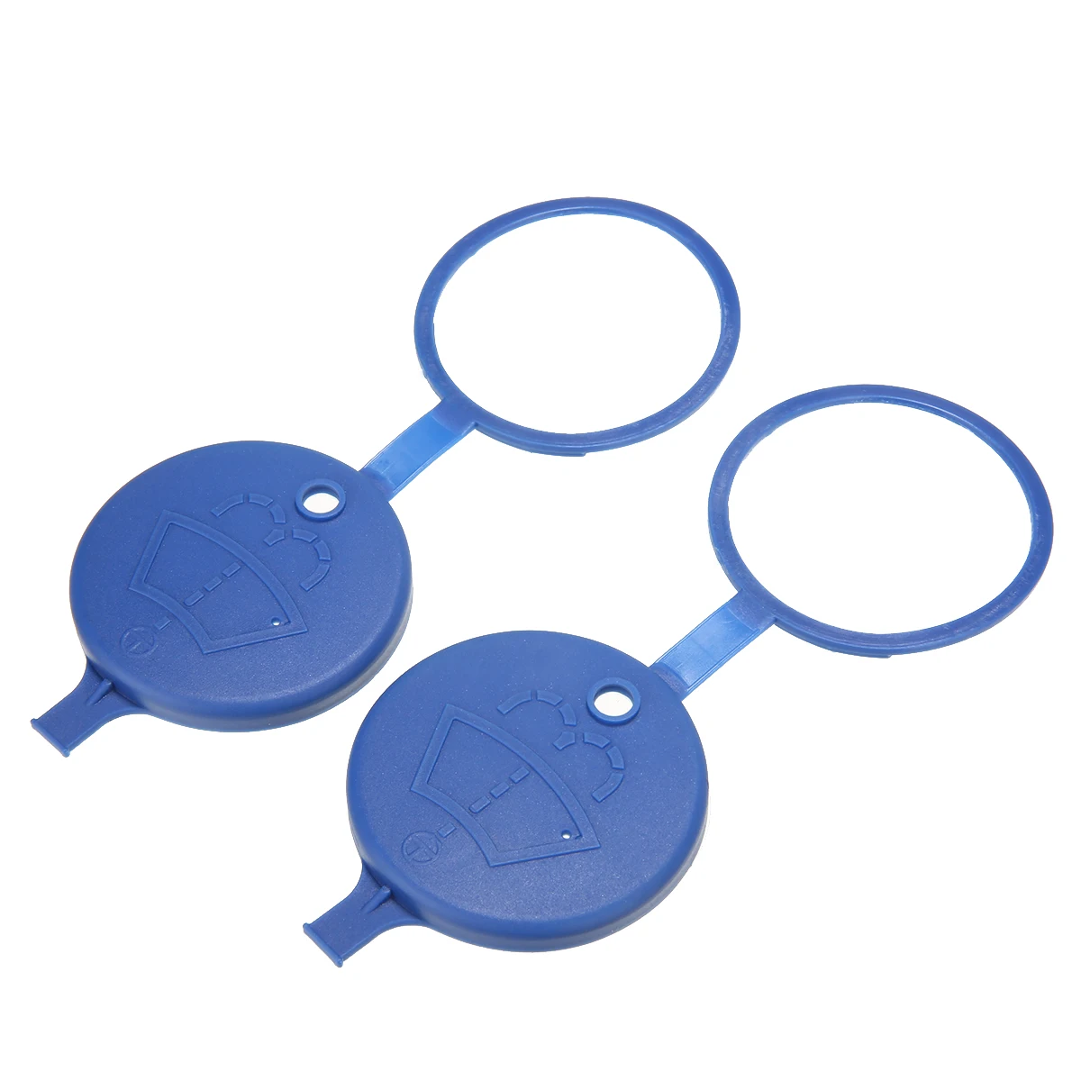 For Peugeot For Citroen 2Pcs Windshield Wiper Washer Fluid Reservoir Tank Bottle Cap Fluid Filled Tube Cap