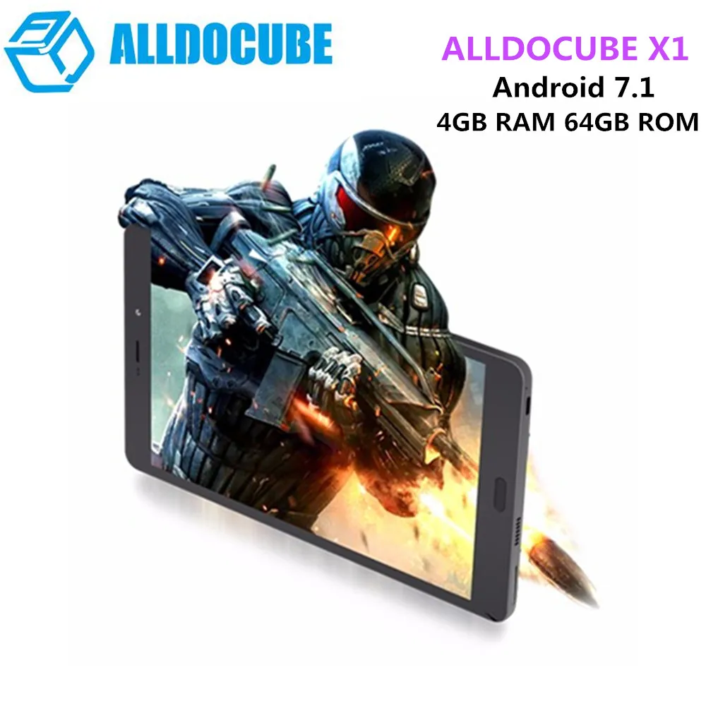 

ALLDOCUBE X1 ( T801 ) Tablet PC Dual 4G Phone Call Deca Core 8.4 inch Android 7.1 MTK6797 Tablets Finger Recognition 4GB 64GB