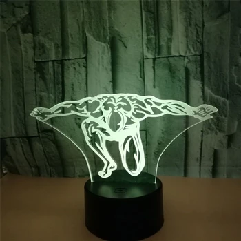 3D Lamp Muscle Man Shape Illusion Night Light LED USB Touch RGB 7 Color Changing Table Bedside Decoration Lights Gift for Kids
3D Lamp Muscle Man Shape Illusion Night Light LED USB Touch RGB 7 Color Changing Table Bedside Decoration Lights Gift for Kids