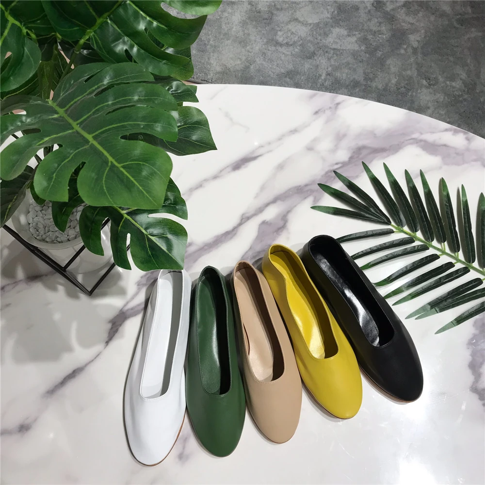 Chueyz Genuine Leather Flat Shoes Woman Handmade Leather Loafers Spring Casual Shoes Women Flats Soft Breathable Women Shoes
Chueyz Genuine Leather Flat Shoes Woman Handmade Leather Loafers Spring Casual Shoes Women Flats Soft Breathable Women Shoes