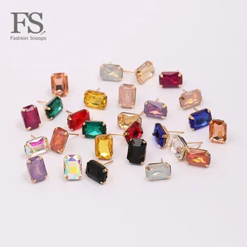 FASHIONSNOOPS Classic Design Luxury Jewelry 2018 Fashion Charm Zirconia Stone Stud Earrings For Women Elegant Party Jewelry Gift
FASHIONSNOOPS Classic Design Luxury Jewelry 2018 Fashion Charm Zirconia Stone Stud Earrings For Women Elegant Party Jewelry Gift