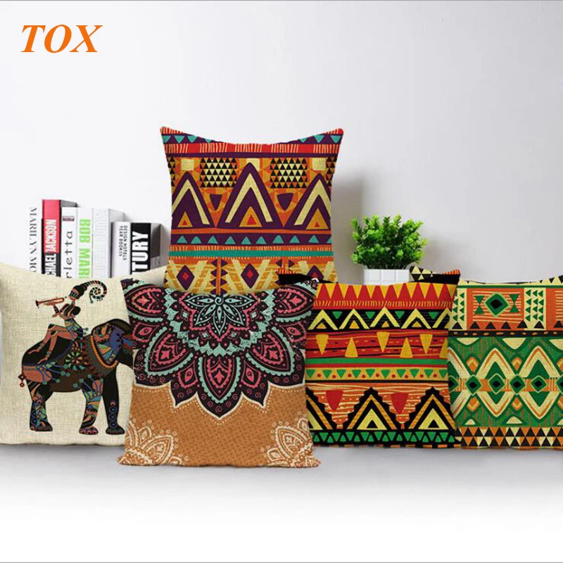 African Style Geometric Printing Custom Cushion Covers Ethnic Linen Throw Elephant Decorative Pillow Case Sofa Car Seat Home
African Style Geometric Printing Custom Cushion Covers Ethnic Linen Throw Elephant Decorative Pillow Case Sofa Car Seat Home