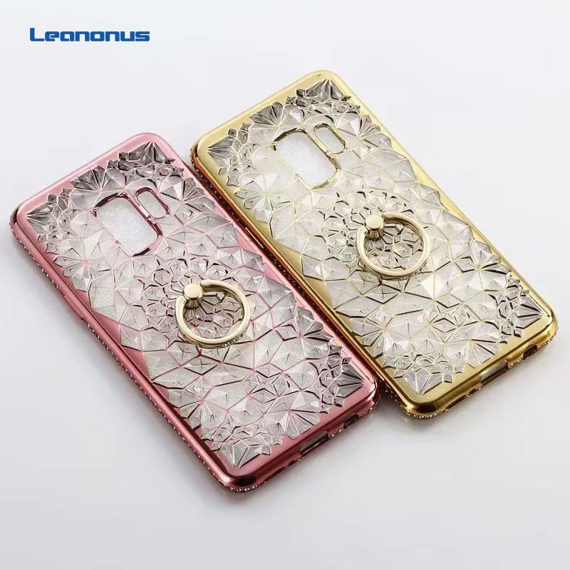 Clear 3D Flower Glitter Phone Case For Samsung Note 10 S10 S9 Plus S7 Edge Note 9 8 Case TPU Ring Diamond Soft Silicone Covers
Clear 3D Flower Glitter Phone Case For Samsung Note 10 S10 S9 Plus S7 Edge Note 9 8 Case TPU Ring Diamond Soft Silicone Covers