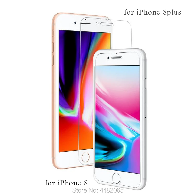 9H переднее закаленное стекло для iphone X 8 4s 5 5s 5c SE 6 6s plus 7 защита экрана защитная