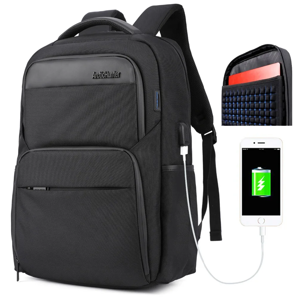 ARCTIC HUNTER Laptop Backpacks Male USB Charge backpack men Casual travel Nylon & PU leather Patchwork back pack for teenage
ARCTIC HUNTER Laptop Backpacks Male USB Charge backpack men Casual travel Nylon & PU leather Patchwork back pack for teenage