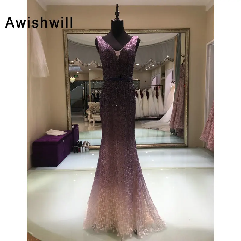 New Arrival Double V Neck Open Back Lace Evening Dress 2019 Beadings Luxury Dubai Mermaid Formal Prom Dress Vestido De Festa 
New Arrival Double V Neck Open Back Lace Evening Dress 2019 Beadings Luxury Dubai Mermaid Formal Prom Dress Vestido De Festa