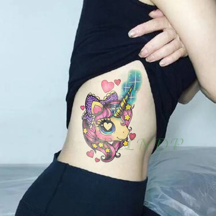 Waterproof Temporary Tattoo Sticker Unicorn Horse Fake Tatto Lovely Cartoon Flash Tatoo Hand Arm Foot Tato for Girl Women Men
Waterproof Temporary Tattoo Sticker Unicorn Horse Fake Tatto Lovely Cartoon Flash Tatoo Hand Arm Foot Tato for Girl Women Men