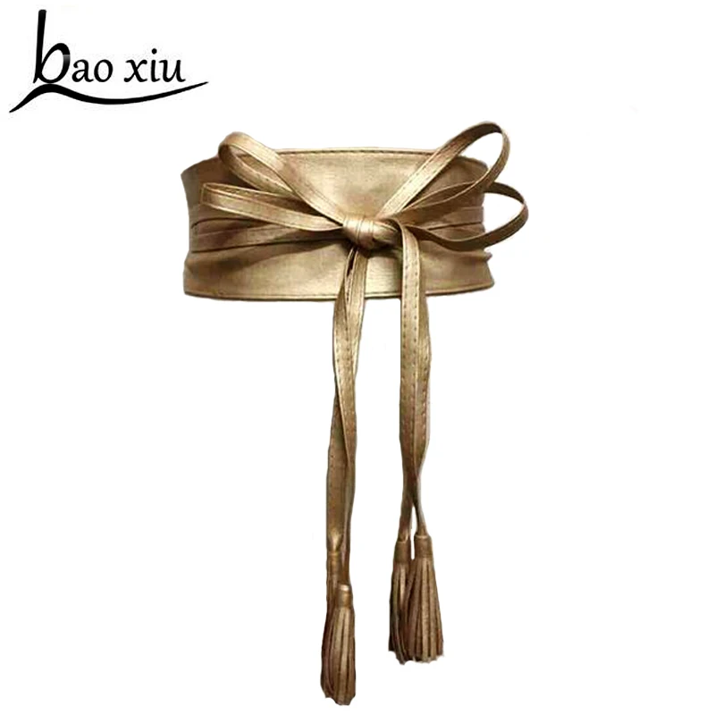 Fashion Female Women Girl Belts Soft Leather Wide Self Tie Wrap Around Waist Band Dress Belt slim corset body Cummerbund
Fashion Female Women Girl Belts Soft Leather Wide Self Tie Wrap Around Waist Band Dress Belt slim corset body Cummerbund