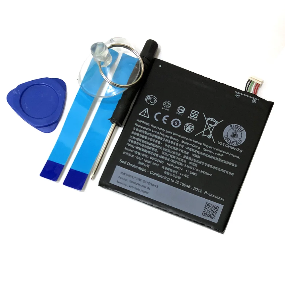 New Good Quality AAA B2PS5100 Phone Battery for HTC One X9 X9U E56M E56ML D10W 3000mAh Real capacity
New Good Quality AAA B2PS5100 Phone Battery for HTC One X9 X9U E56M E56ML D10W 3000mAh Real capacity