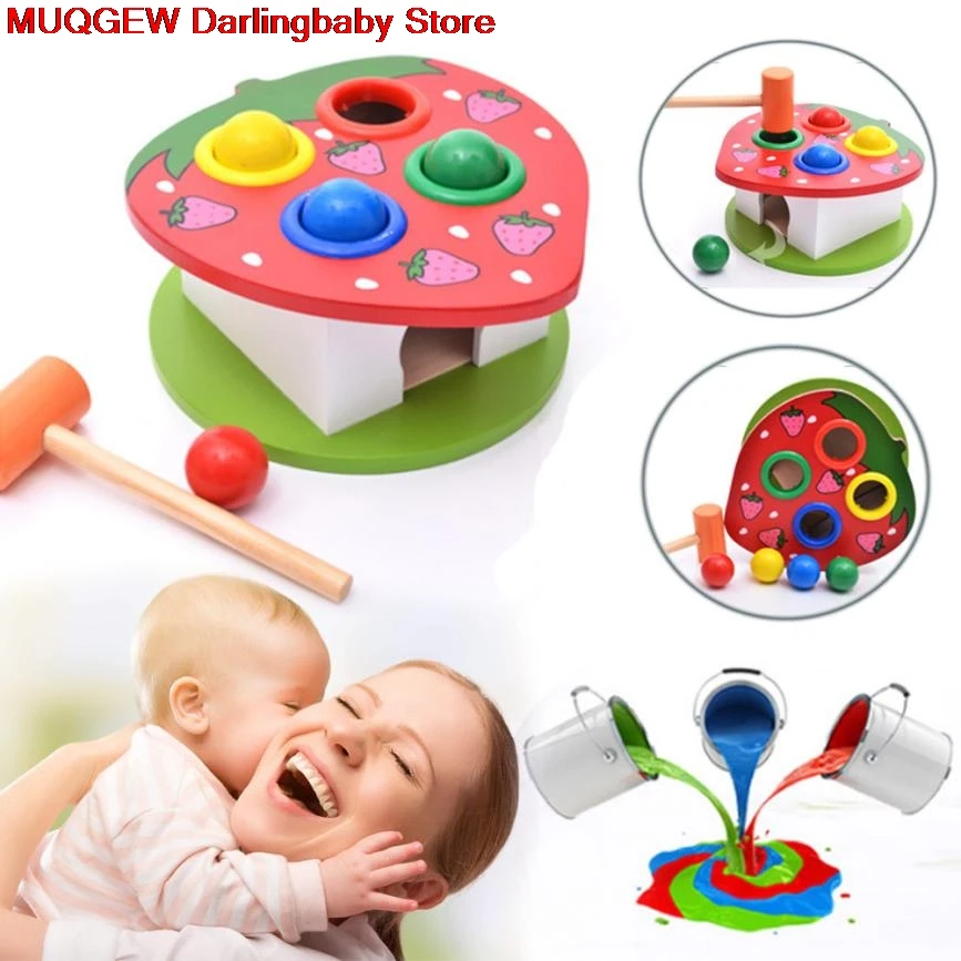 Wooden Hammering Ball Hammer Box Color Cognitive Educational Learning Funny Gadgets Novelty Interesting Toys For Children Gift
Wooden Hammering Ball Hammer Box Color Cognitive Educational Learning Funny Gadgets Novelty Interesting Toys For Children Gift