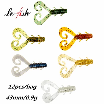 Le-Fish Soft Fishing Lure 12pcs/bag 43mm/0.9g Two-tailed soft insects Lure Bait Bionic Soft Bait Artificial Bait Model R36
Le-Fish Soft Fishing Lure 12pcs/bag 43mm/0.9g Two-tailed soft insects Lure Bait Bionic Soft Bait Artificial Bait Model R36