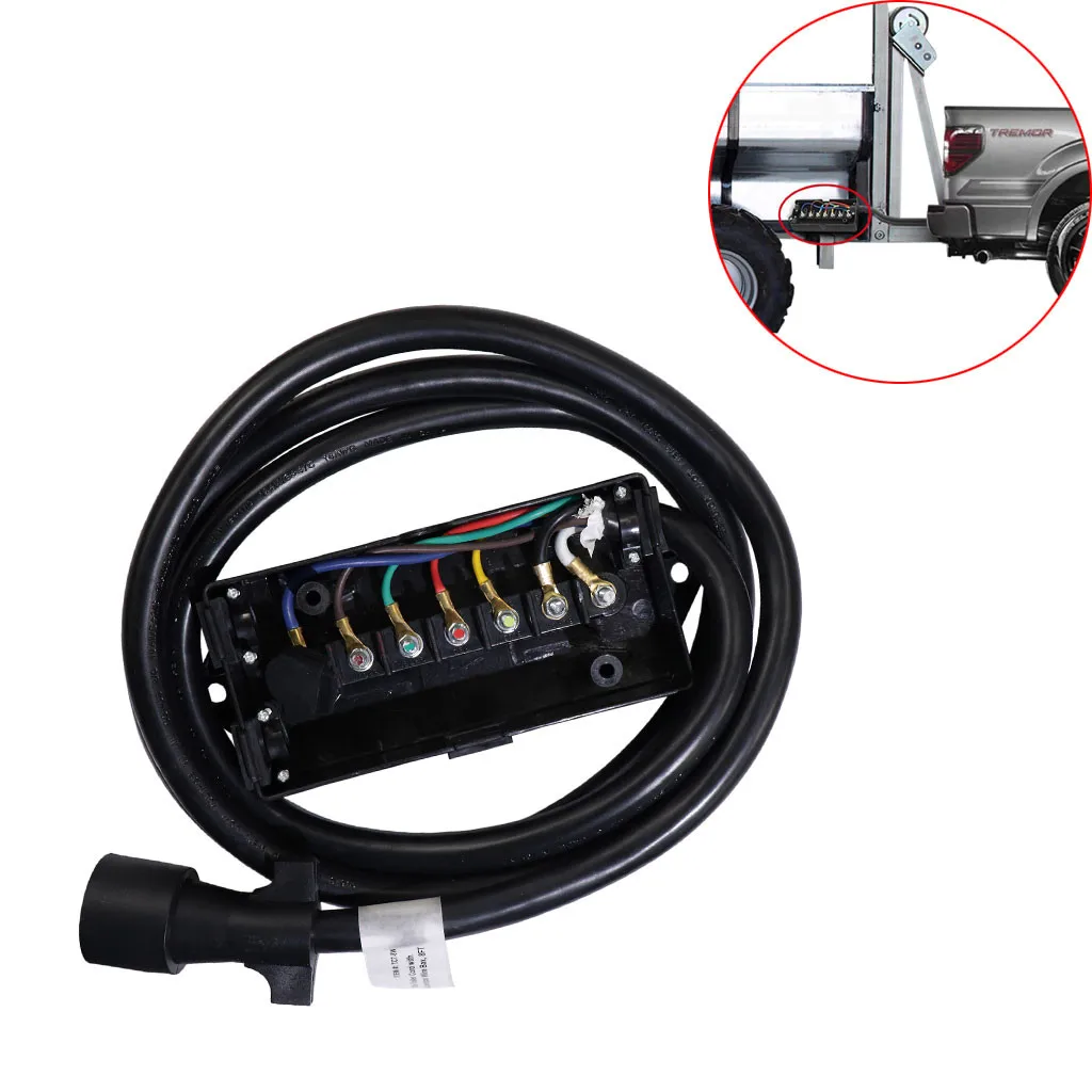 2019 New Arival RV 7 Way Plug Inline Pre-Wired Trailer Cord Junction Box With 8ft Cable Wire Dropship Hot Sale Diagnostic Tools
2019 New Arival RV 7 Way Plug Inline Pre-Wired Trailer Cord Junction Box With 8ft Cable Wire Dropship Hot Sale Diagnostic Tools