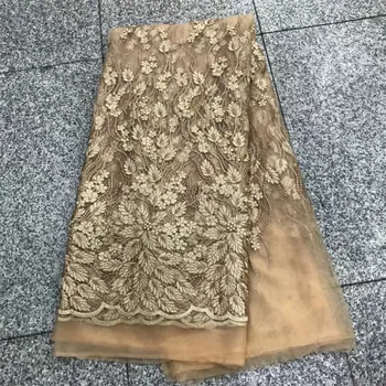 High quality Green beaded lace fabric for wedding Nigeria lace fabrics HJ135-2
High quality Green beaded lace fabric for wedding Nigeria lace fabrics HJ135-2