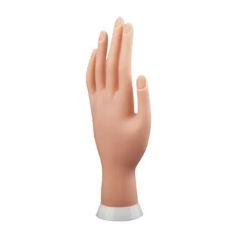 Pro Practice Nail Art Hand Soft Training Display Model Hands Flexible Silicone Prosthetic Personal Salon Manicure Tools Hot
Pro Practice Nail Art Hand Soft Training Display Model Hands Flexible Silicone Prosthetic Personal Salon Manicure Tools Hot