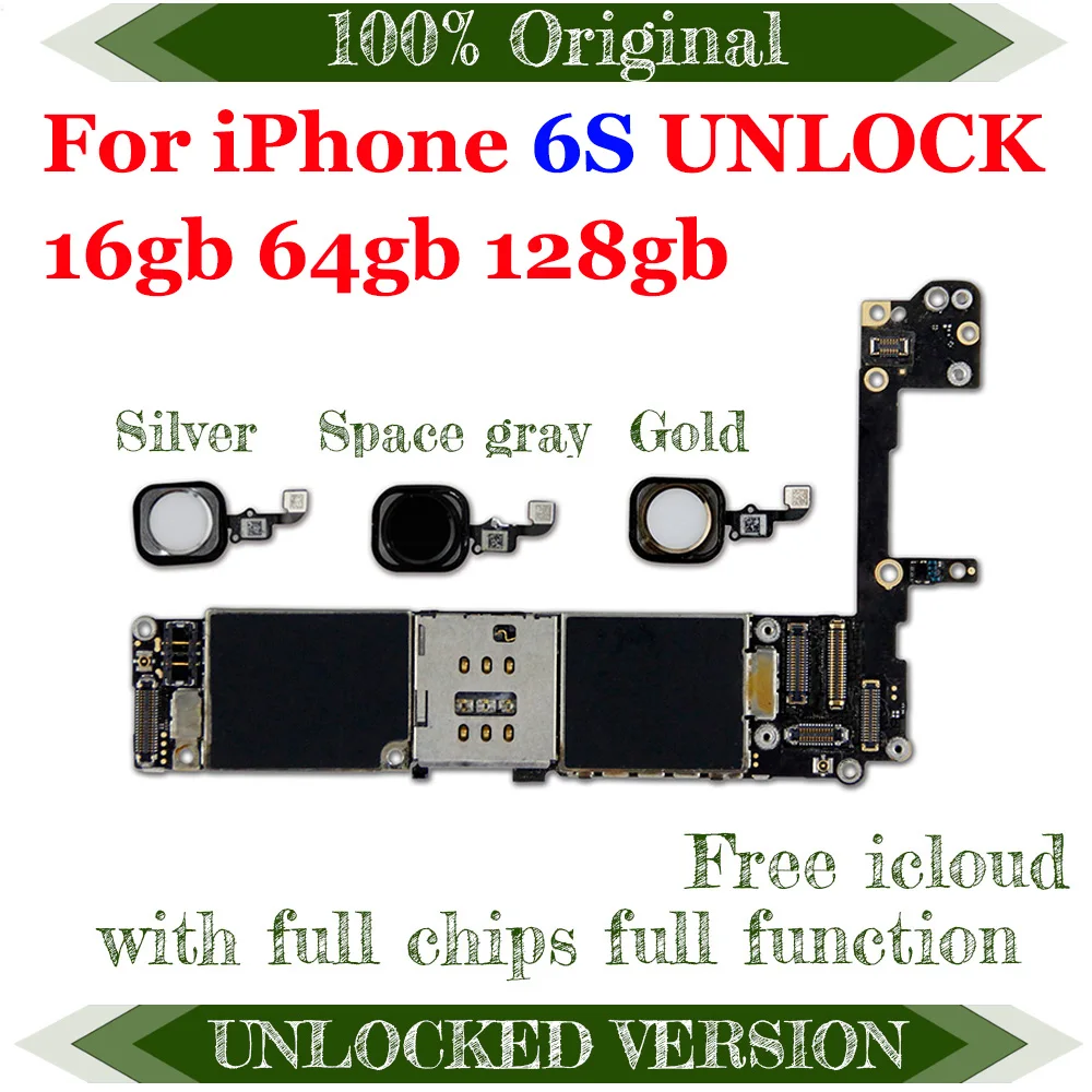 for iphone 6S Motherboard with Full Chips,unlocked for iphone 6s Logic boards without / with Touch ID by 16gb / 64gb / 128gb
for iphone 6S Motherboard with Full Chips,unlocked for iphone 6s Logic boards without / with Touch ID by 16gb / 64gb / 128gb
