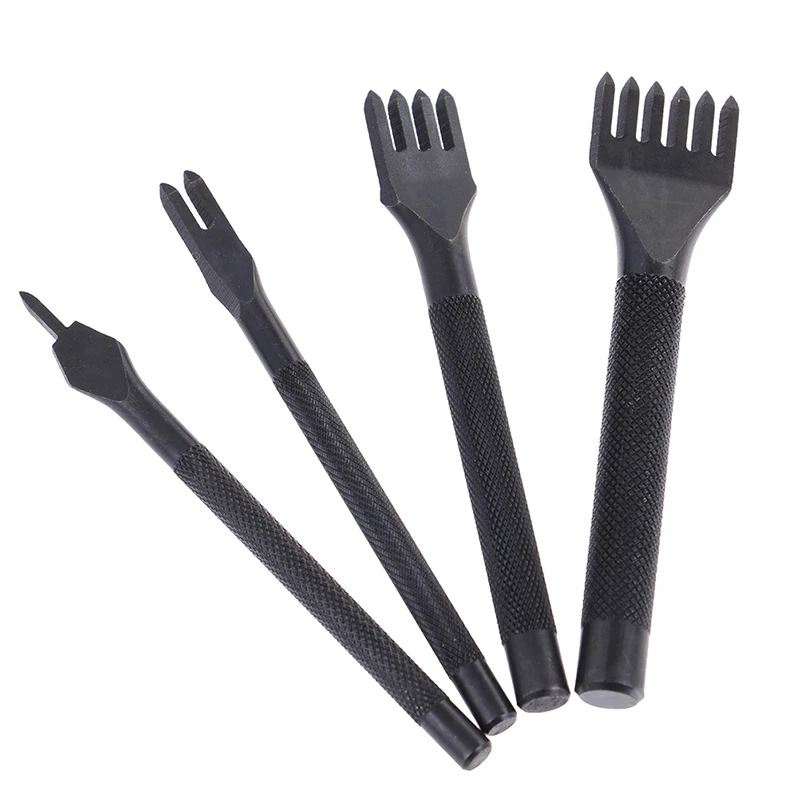 1PC 4mm Leather Craft Hole Punches Lacing Stitching Punch Tool 1/2/4/6 Prong For Home Handmade Leathercraft Tool
1PC 4mm Leather Craft Hole Punches Lacing Stitching Punch Tool 1/2/4/6 Prong For Home Handmade Leathercraft Tool