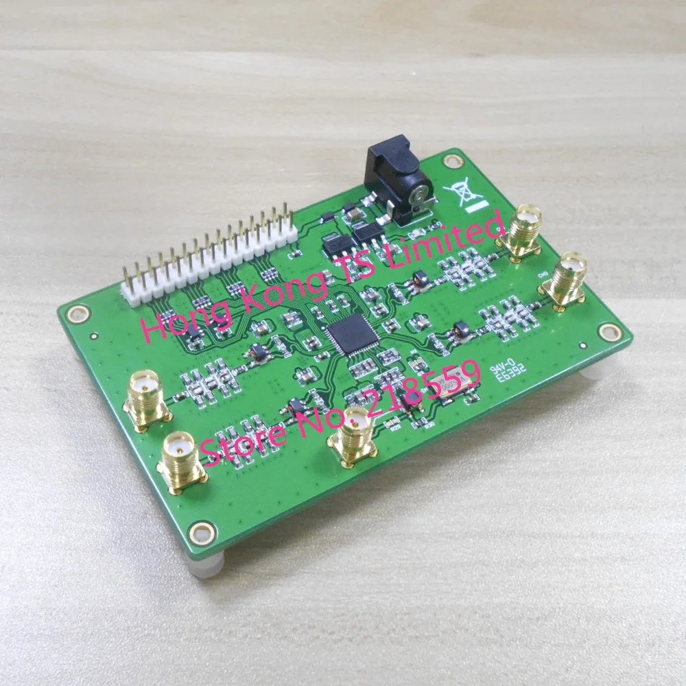 AD9959 four-channel high-speed DDS signal generation module RF signal source 200MHz balun output
AD9959 four-channel high-speed DDS signal generation module RF signal source 200MHz balun output