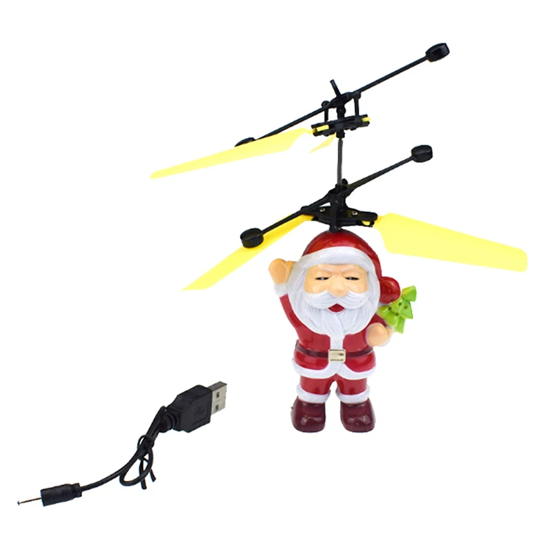 1PC Christmas Plastic USB Cable Flying Santa Claus Electric Infrared Sensor Flying Helicopter Festival Toy New Year Gift For Kid
1PC Christmas Plastic USB Cable Flying Santa Claus Electric Infrared Sensor Flying Helicopter Festival Toy New Year Gift For Kid