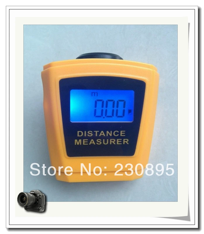 Mini Portable Ultrasonic Distance Measurer meter 18m, electronic Measuring tape with Laser Pointer
Mini Portable Ultrasonic Distance Measurer meter 18m, electronic Measuring tape with Laser Pointer