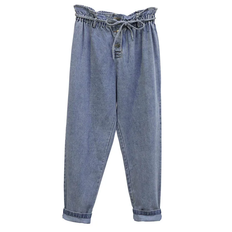 Summer pants women 4XL 5XL plus size Waist 91-135cm Weight 115-150kg women pants blue color
Summer pants women 4XL 5XL plus size Waist 91-135cm Weight 115-150kg women pants blue color