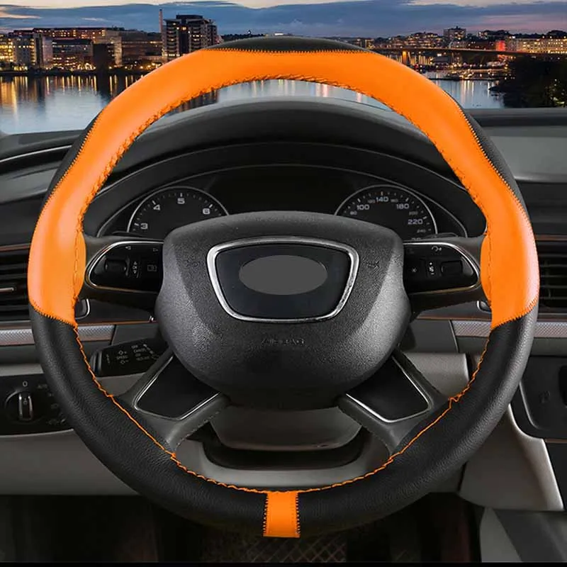 microfiber leather molticolor Car styling Steering Wheel Cover racing,outer diameter 38CM brow white orange red blue black
microfiber leather molticolor Car styling Steering Wheel Cover racing,outer diameter 38CM brow white orange red blue black