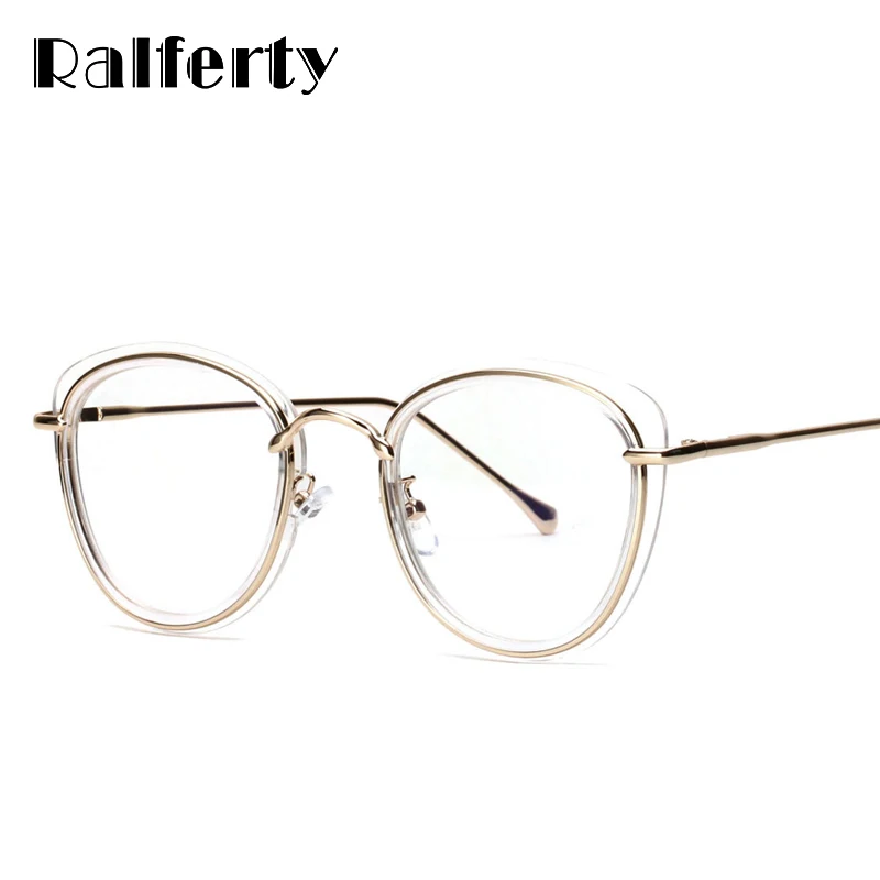Ralferty Glasses Transparent Women Eyeglass Frame Brand Designer Clear Optical Frames For Myopia Prescription Glasses Oculo 3256
Ralferty Glasses Transparent Women Eyeglass Frame Brand Designer Clear Optical Frames For Myopia Prescription Glasses Oculo 3256