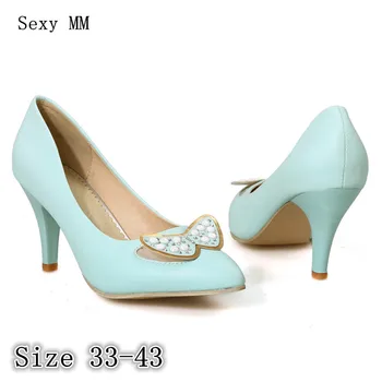 High Heels Women High Heel Shoes Ladies Pumps Stiletto Woman Party Wedding Shoes Kitten Heels Plus Size 33 - 40 41 42 43
High Heels Women High Heel Shoes Ladies Pumps Stiletto Woman Party Wedding Shoes Kitten Heels Plus Size 33 - 40 41 42 43