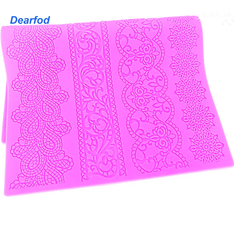 MX139 Flower Pattern Sugar Craft Lace Mold Cake Brim Decoration Silicone Fondant Mold Chocolate Mold Cake DIY Tool
MX139 Flower Pattern Sugar Craft Lace Mold Cake Brim Decoration Silicone Fondant Mold Chocolate Mold Cake DIY Tool