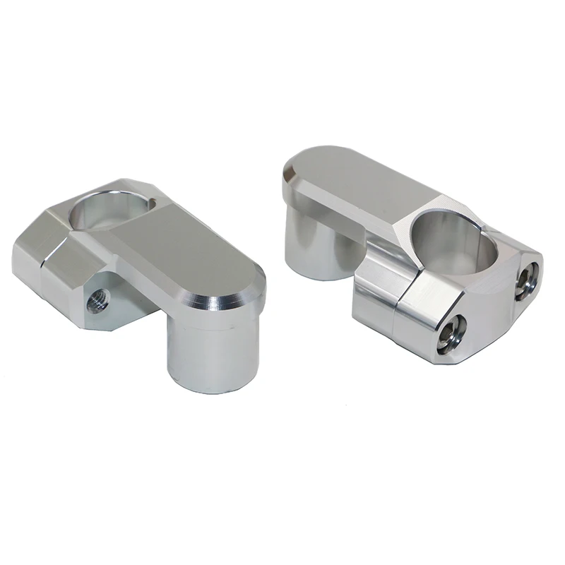 New Silver CNC Aluminum Motorcycle Handle Bar Clamp Handlebar Risers Fit For 28mm Handlebar KHR-M45328 SI
New Silver CNC Aluminum Motorcycle Handle Bar Clamp Handlebar Risers Fit For 28mm Handlebar KHR-M45328 SI