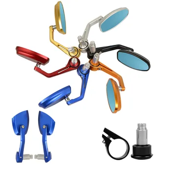 Motorcycle Aluminum Bar End Side Rearview Mirror Motorbike Handlebar Rear View Mirrors For Honda Yamaha cafe racer nc750x cb650f
Motorcycle Aluminum Bar End Side Rearview Mirror Motorbike Handlebar Rear View Mirrors For Honda Yamaha cafe racer nc750x cb650f