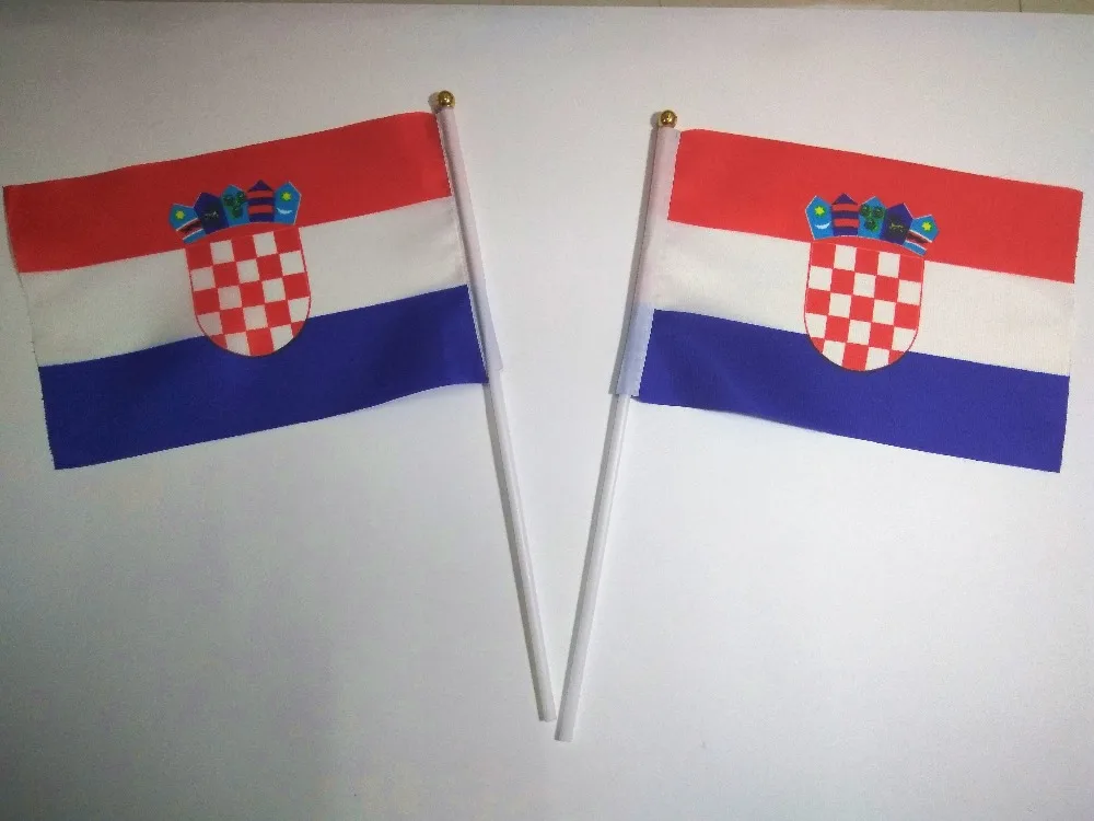 Флаг страны мира, Хорватия, бесплатная доставка, 14*21 см, флаги ручной волны, 50 фотоэлементов с пластиковым флагом
Флаг страны мира, Хорватия, бесплатная доставка, 14*21 см, флаги ручной волны, 50 фотоэлементов с пластиковым флагом