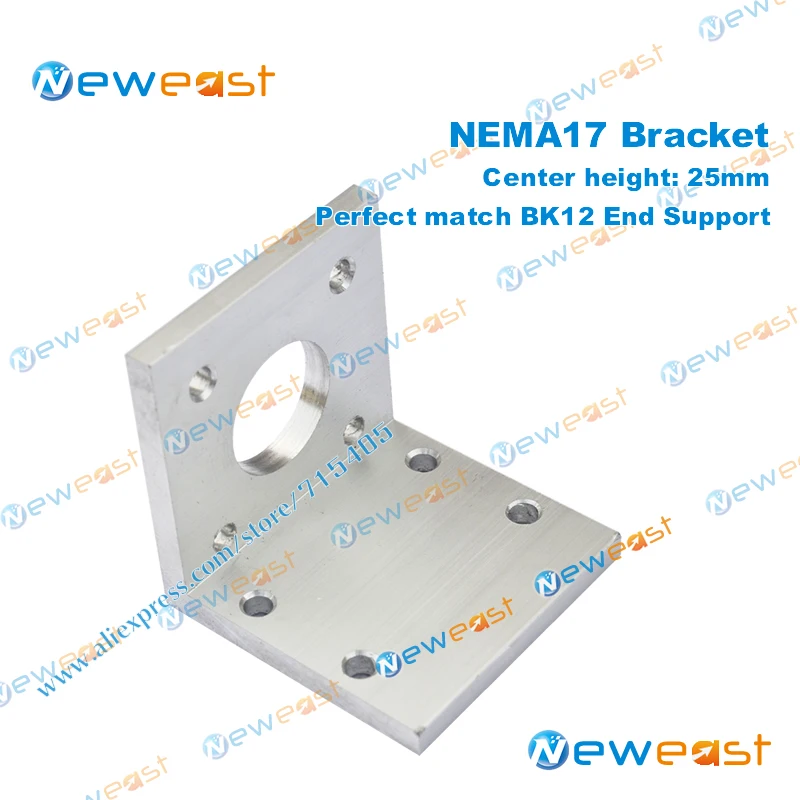 Perfect match BK12 support Center height 25mm NEMA 17 Mounting L Bracket Mount Step Stepper Motor High intensity rust-proof
Perfect match BK12 support Center height 25mm NEMA 17 Mounting L Bracket Mount Step Stepper Motor High intensity rust-proof