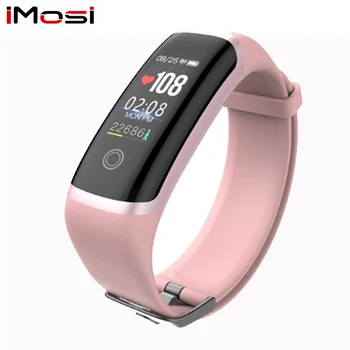 Imosi M4 Fitness Tracker Newest chip Nrf52832 Watch real-time dynamic Heart Rate & blood pressure monitor smart bracelet band
Imosi M4 Fitness Tracker Newest chip Nrf52832 Watch real-time dynamic Heart Rate & blood pressure monitor smart bracelet band