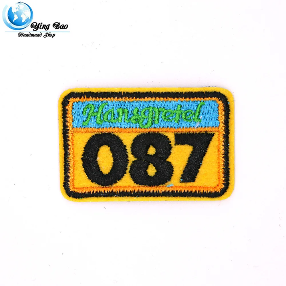 New 1pcs size : 3.3*5.1cm Iron-on Simple digital Badge Flag design STYLE garment Appliques accessory patches Free shipping P-104
New 1pcs size : 3.3*5.1cm Iron-on Simple digital Badge Flag design STYLE garment Appliques accessory patches Free shipping P-104