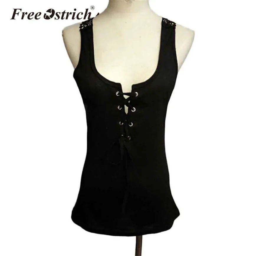 Free Ostrich Tops Summer Tank Women Sleeveless Lace Up Criss-Cross Back Hollow Out Women Tops Lace Spliced Bodycon Dropshipping
Free Ostrich Tops Summer Tank Women Sleeveless Lace Up Criss-Cross Back Hollow Out Women Tops Lace Spliced Bodycon Dropshipping