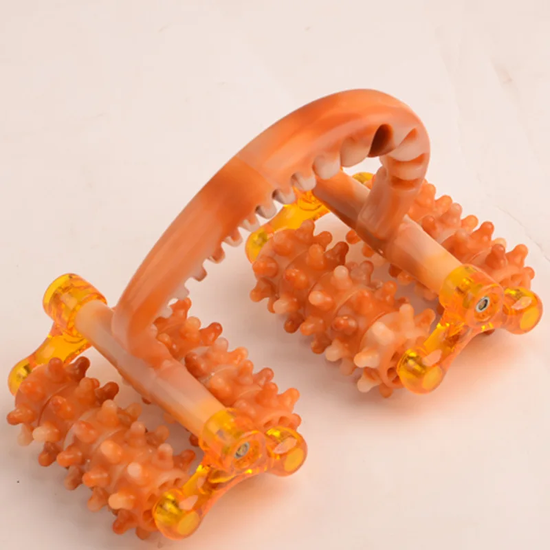 New Household Four Wheel Manual Acupuncture Point Meridian Massager For Back Leg Foot Waist Health Care
New Household Four Wheel Manual Acupuncture Point Meridian Massager For Back Leg Foot Waist Health Care