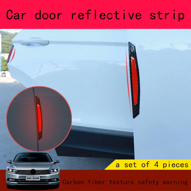4PCS car anti-collision strip carbon fiber door luminous car stickers for Audi A4L Q5 A3 A5Q7Q3 A8L A6L reflective stickers
4PCS car anti-collision strip carbon fiber door luminous car stickers for Audi A4L Q5 A3 A5Q7Q3 A8L A6L reflective stickers