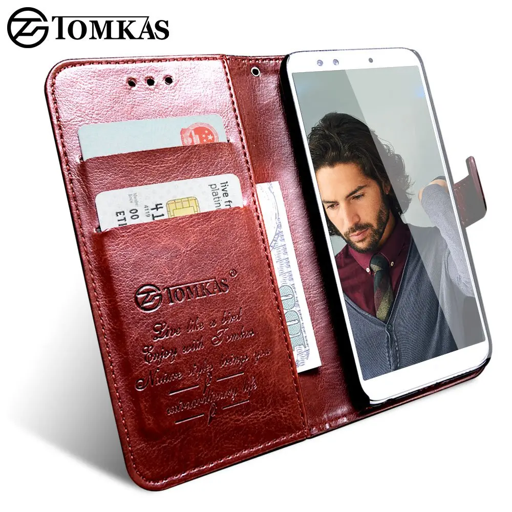 TOMKAS Wallet Case For Huawei Honor 9 Lite Cover On Luxury Retro PU Leather Flip Phone Case For Huawei Honor 10 Cases Covers On
TOMKAS Wallet Case For Huawei Honor 9 Lite Cover On Luxury Retro PU Leather Flip Phone Case For Huawei Honor 10 Cases Covers On