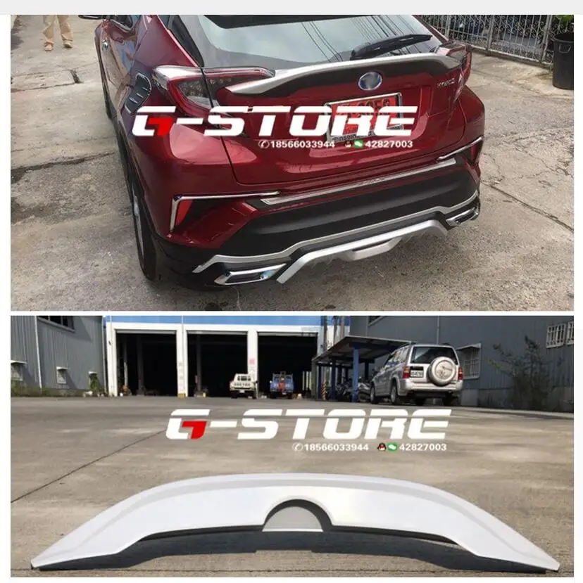 car accessories ABS PAINT CAR REAR WING TRUNK LIP SPOILER FIT FOR TOYOTA C-HR CHR 2017 2018
car accessories ABS PAINT CAR REAR WING TRUNK LIP SPOILER FIT FOR TOYOTA C-HR CHR 2017 2018