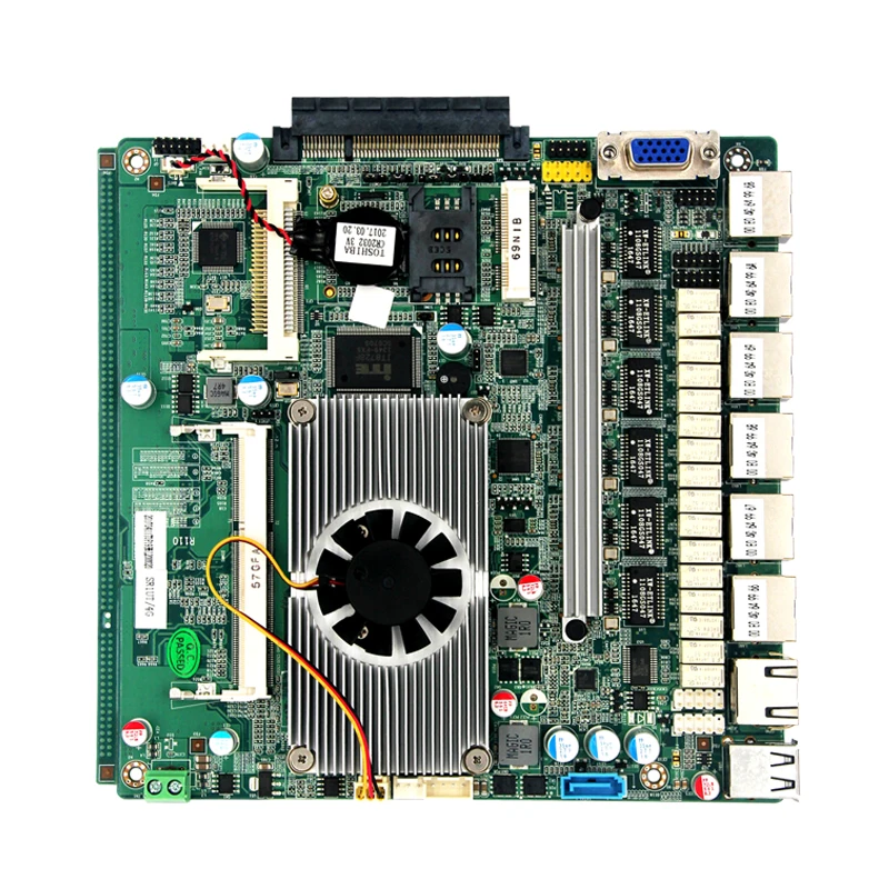 pfsense router VPN 6*lan mainboard MINI PC J1900 quad core processor network security
pfsense router VPN 6*lan mainboard MINI PC J1900 quad core processor network security
