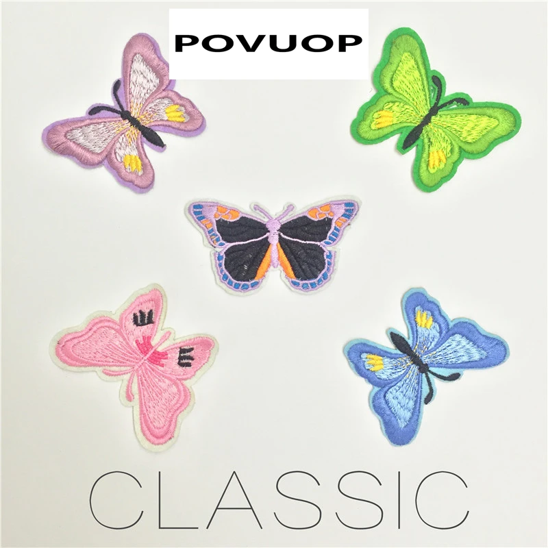 POVUOP patch 10 colors handmade applique butterfly Elaborate clothing fabric supplement the post
POVUOP patch 10 colors handmade applique butterfly Elaborate clothing fabric supplement the post