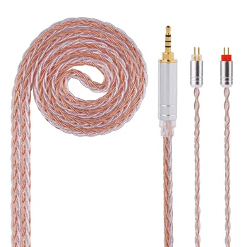 AK HiFiHear 8 Core Silver Plated Cable 2.5/3.5/4.4mm Balanced Cable With MMCX/2pin Connector For TRN X6 C12 C10 ZS10 PRO AS10
AK HiFiHear 8 Core Silver Plated Cable 2.5/3.5/4.4mm Balanced Cable With MMCX/2pin Connector For TRN X6 C12 C10 ZS10 PRO AS10