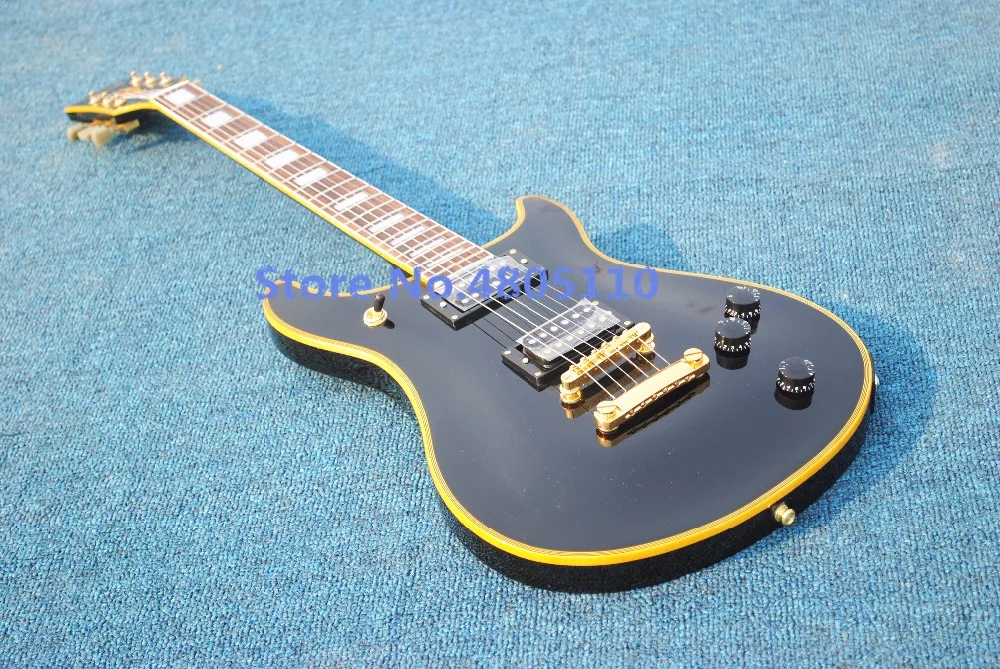 Factory sales ps customized version of electric guitar black matte yellow edge can be customized
Factory sales ps customized version of electric guitar black matte yellow edge can be customized
